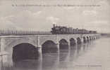 ¤¤ 1225 - ETAPLES - Le Pont Du Chemin De Fer Sur La Canche - Locomotive Passant Sur Le Pont    ¤¤ - Etaples