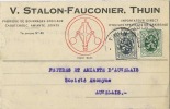 Thuin :  V. Stalon-Fauconier : Fabrique De Bourrages Spéciaux - Thuin