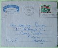 Kenya 1965 Aerogramme To Miami Florida -  Flag - Christmas Cancel - Kenya (1963-...)