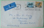 Kenya 1969 Cover To England UK -  Warthog Zebra - Kenia (1963-...)