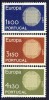 #Portugal 1970. EUROPE/CEPT. Michel 1092-94. MNH(**) - Nuovi