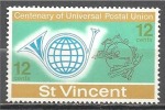 1 W Valeur Non Oblitérée, Unused - St VINCENT * 1974 - 100th. U.P.U. - N° 1055-26 - St.Vincent Und Die Grenadinen