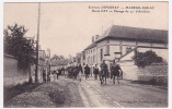 CPA - Environs D' EPERNAY (Marne) - MAREUIL-SUR-AY / Route D'Ay - Passage Du 32eme D'Artillerie - Epernay