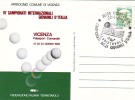 Table Tennis Italy Special Cancel On Card 1985 - Tennis De Table