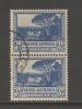 SOUTH AFRICA UNION  1947 Used Pair Stamp(s) Definitives 3d Dull Blue Nr. 116  #12266 - Used Stamps