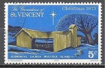 1 W Valeur Oblitérée, Used - GRENADINES Of St VINCENT - CHRISTMAS 1975 - N° 1055-33 - St.Vincent Y Las Granadinas