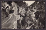 Switzerland PPC Sustenstrasse Bei Wassen 1948 To Dänemark Echt Real Photo Véritable Vera - Wassen