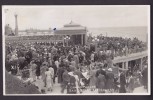 United Kingdom PPC Grand Parade Bandstand Eastbourne SOUTH KENSINGTON 1954 To Denmark Real Photo Véritable - Eastbourne