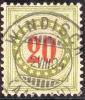 Heimat AG WINDISCH 1904-08-02 Vollstempel Porto ZU#19GcIIK - Strafportzegels