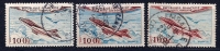 France - Mystère IV YT PA 30 Obl.(3 Nuances) - 1927-1959 Used