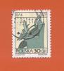 Timbre Oblitéré Used Stamp Selo Carimbado RAK POLSKA 30 GR POLOGNE POLAND 1996 - Oblitérés