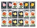 BULGARIA / Bulgarie 1985 FLOWERS - ROSE 6 V. – MNH   Block Of Four - Rozen