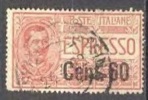 Italie Expresso Sassone  6  Ob  B/TB - Eilsendung (Eilpost)