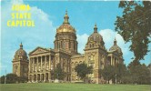 USA – United States – Iowa State Capitol, Des Moines, Iowa, Unused Postcard [P4746] - Des Moines