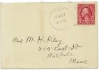 Storia Postale - POSTAL HISTORY - Histoire Postale - Historia Postal - Postgeschichte   INSIDE US - Marcophilie