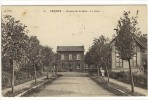 Carte Postale Ancienne Arques - Avenue De La Gare. La Gare - Chemin De Fer - Arques