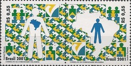 BRAZIL - SE-TENANT SOLIDARITY COMMUNITY PROGRAMS 2001 - MNH - Unused Stamps