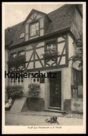 ALTE POSTKARTE GRUSS AUS PÜNDERICH BEI ZELL MOSEL Landkreis Cochem Mit Hund Dog Chien Schneiders Wein Ansichtskarte Cpa - Zell