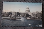 CPSM 1962 :   ST PAUL CATHEDRAL FROM THE THAMES >>  ANGLETERRE ROYAUME UNI > PHOTOS   SERIE'S - River Thames