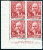 Australia 1949 2.5d Lord Forrest Imprint Block Of 4 MNH  SG 233 - Nuevos