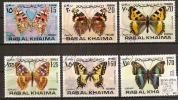 Ras Al Khaima 614 à 619 ( Catalogue Michel ) Oblitéré Côte 1.50 € - Ra's Al-Chaima