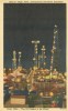 USA – United States – Night View, International Petroleum Exposition, Tulsa, Oklahoma, Unused Linen Postcard [P4816] - Tulsa