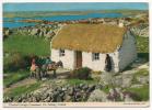 - Thatched Cottage, Connemara, Co. Galway, Ireland.  - Scan Verso - - Galway