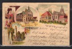 CPA - (Allemagne) Gruss Aus Erfurt (obl. 1899) - Erfurt