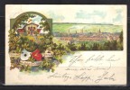 LOERRACH GRUSS Souvenir CPA 1899 RARE - Loerrach