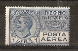 1926-28 REGNO POSTA AEREA 1 LIRA MNH ** - RR2503-2 - Luftpost