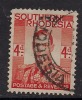 SOUTHERN RHODESIA 1937 KGV1 4d USED STAMP SG 43 (A289) - Südrhodesien (...-1964)