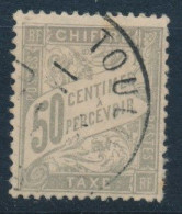 France - Taxe 1892 YT 20 Obl. - 1859-1959 Gebraucht