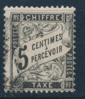 France - Taxe 1882 YT 14 Obl. - 1859-1959 Gebraucht