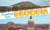 USA – United States – Greetings From Georgia, 1971 Used Postcard [P4843] - Andere & Zonder Classificatie