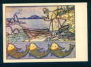 015076 Illustrator Ivan Bilibin - Fisherman And Goldfish By Pushkin WRITER - RUSSIAN FAIRY TALE Pc - Bilibine
