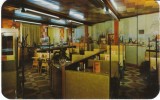 Winnipeg Manitoba Canada, Ricksha Drive In Restaurant Interior View On C1950s Vintage Postcard - Winnipeg