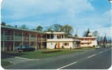 Victoria BC Canada, Crystal Court Motel Lodging, On C1940s/50s Vintage Postcard - Victoria