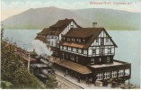 Sicamous BC Canada, Hotel And Train Station Depot C1900s Vintage Postcard - Sonstige & Ohne Zuordnung