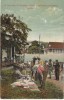 Panama Canal Zone, Gorgona Payday Employees Buy Goods At Market C1900s/10s Vintage Postcard - Panama