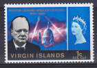 British Virgin Islands 1966 Mi. 159     1 C Winston Churchill Commemorative MNH** - British Virgin Islands