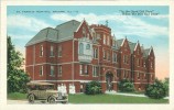 USA – United States – St. Francis Hospital, Macomb Il, 1910s-1920s Unused Postcard [P4883] - Altri & Non Classificati