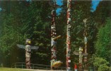 Canada –Totem Poles In Stanley Park, Vancouver, BC, Unused Postcard [P4907] - Vancouver