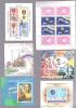 ROMANIA 6 USED DIFFERENT BLOCKS M/S THEMATIC - Usati