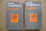 PDY/20 Trevelyan STORIA D'INGHILTERRA 2 Vol. I Garzanti 1965/EPOCA ELISABETTIANA/STUART - History, Biography, Philosophy