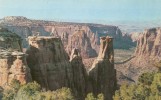 USA – United States – Monolith Parade, Colorado National Monument, 1960s Unused Postcard [P4951] - Altri & Non Classificati