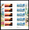 Canada MNH Scott #2224b Gutter Pane #2223a And #2224b 52c National Parks - Full Sheets & Multiples