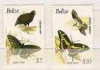 BELIZE: Faune Papillons Et Oiseaux 919/ 930 ** Emis En 1990 - Autres & Non Classés