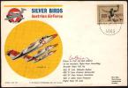 Austria Osterreich 1977 Silver Birds  Austrian Air Force  Handball World Championship (used On Cover) - Storia Postale