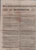 JOURNAL LA QUOTIDIENNE 25 04 1826 - PROCES DES ASSASSINS DU CHANGEUR JOSEPH - COMPTES GUERRE ESPAGNE - 1800 - 1849