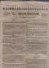 JOURNAL LA QUOTIDIENNE 26 04 1826 - COMPTES OUVRARD - GAUTHIER DE BRECY - COMPTES ARMEE D'ESPAGNE - - 1800 - 1849